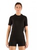 Футболка женская Alba/ кор. рукав/ синтетика/ черный