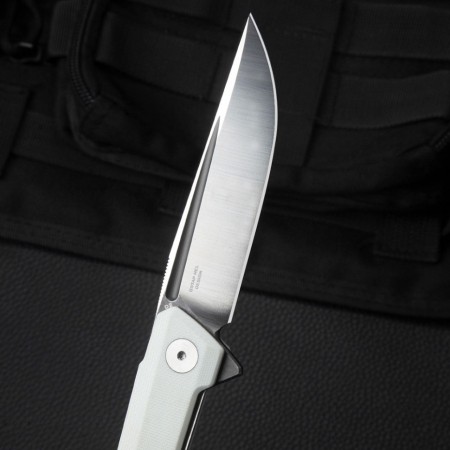 Нож Bestechman Dundee сталь D2, рукоять G10 белая