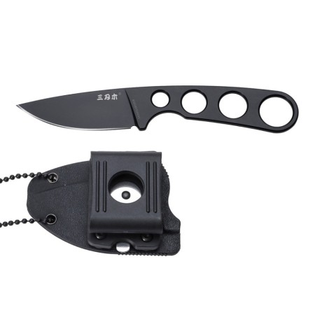 Нож с фиксированным лезвием Sanrenmu S601-1 черный