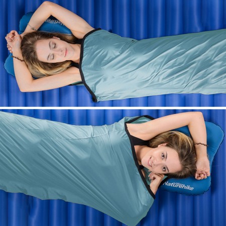 Вкладыш в спальный мешок Naturehike NH17N002-D голубой