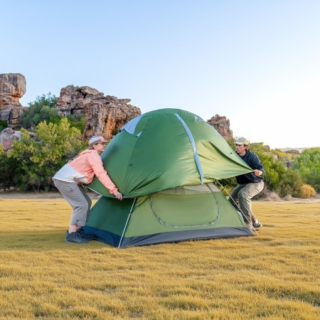 Палатка Naturehike Bleik Series CNK2550WS038 Type A, трехместная, зеленая