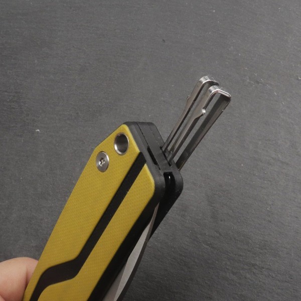 Нож складной SRM Rubik 7228L-GW желтый