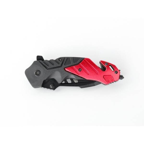 Нож складной Ganzo G629-RD черный/красный (Не родная упаковка)