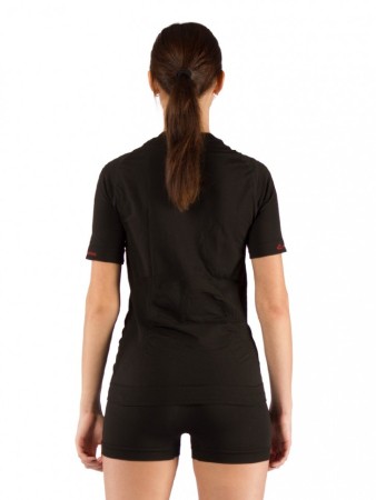 Футболка женская Alba/ кор. рукав/ синтетика/ черный