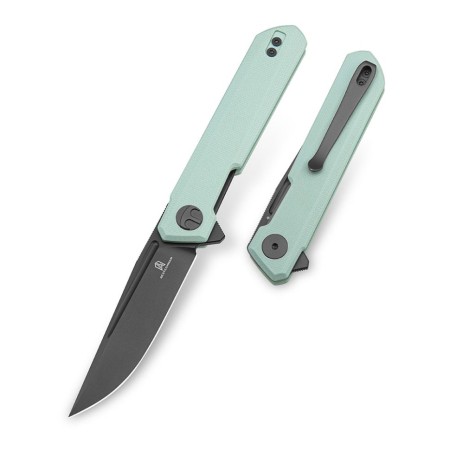 Нож Bestechman Mini Dundee сталь D2, рукоять G10 мятная