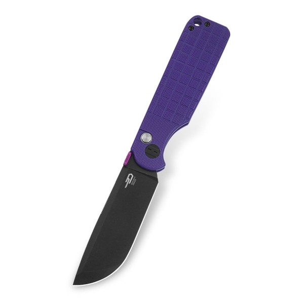 Нож Bestech Glok сталь 14C28N, рукоять G10 фиолетовая