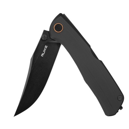Нож складной Ruike P882-B черный (Вскрытая, поврежденная упаковка)