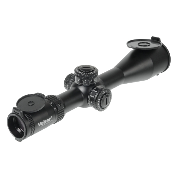 Прицел оптический Veber Wolf II 5-30x56 SF IG RF1 с масштабируемой сеткой FFP