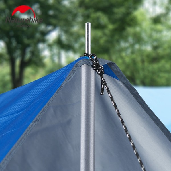 Стойки для тента Naturehike NH20PJ043 стальные 2,2 м 4 секции (2шт), 6927595763490