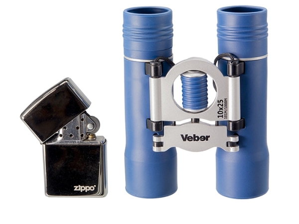 Бинокль БН 10*25  NEW Veber Sport