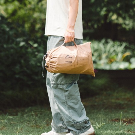 Тент Naturehike Cloud CNK2450WS025 150D, 400×292 см для кемпинга, светло-коричневый (без стоек)