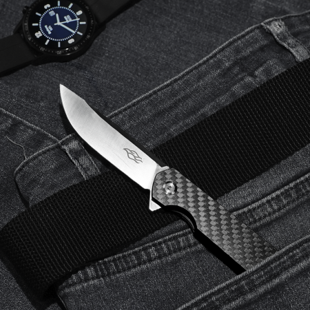 Нож складной Firebird FH11S-CF черный