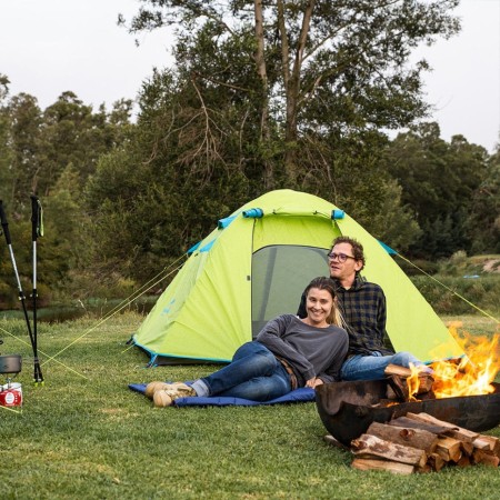 Палатка Naturehike P-Series NH18Z022-P 210T/65D двухместная, светло-зеленая 2, 6975641887782