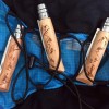 Нож Opinel №8 Alpine adventures, нержавеющая сталь, рукоять бук, гравировка лыжи