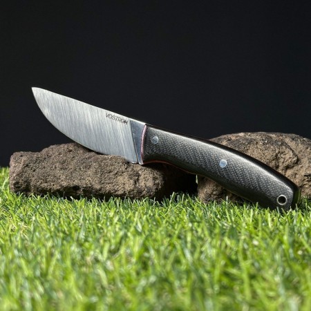 Нож с фиксированным лезвием Vostron Onega сталь х12мф VSO12 (Без ножен. Состояние хорошее)