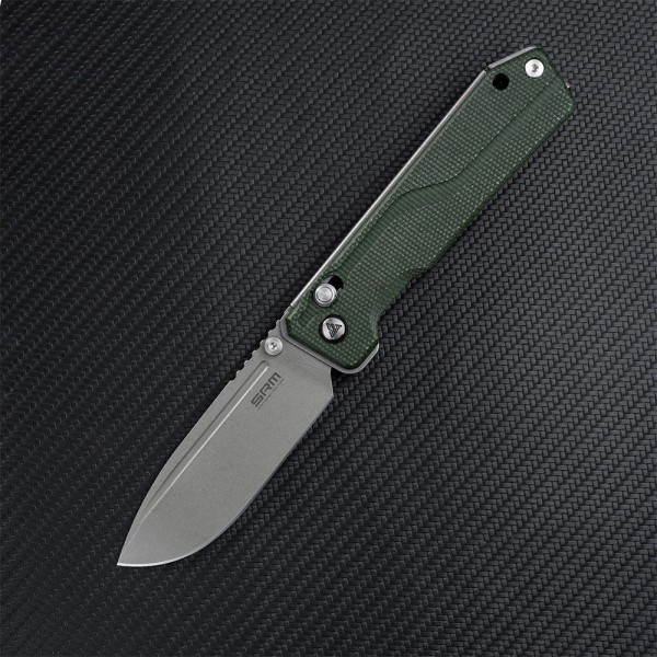 Нож складной SRM Rubik 7228B-MG серо-зеленый