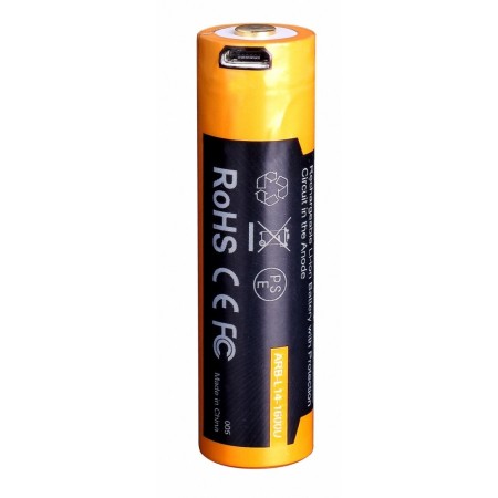 Аккумулятор Fenix 14500 ARB-L14-1600U 1600mAh с разъемом для USB (вскрыта упаковка)