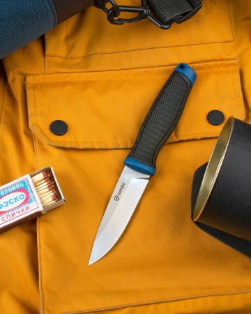 Нож Ganzo G806 черный c синим, G806-BL