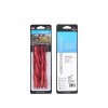 Колышки Naturehike NH17D024-D спиральный алюминиевый  25см L (4шт) красный, 6927595723340
