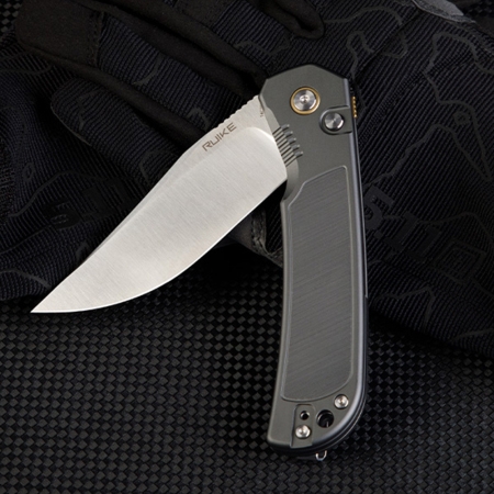 Нож складной Ruike P192-AK серый