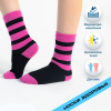Водонепроницаемые детские носки DexShell Waterproof Children Socks розовый/черный