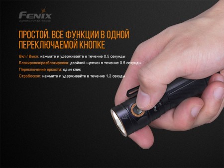 Уцененный товар Фонарь Fenix E30R (повреждена упаковка)