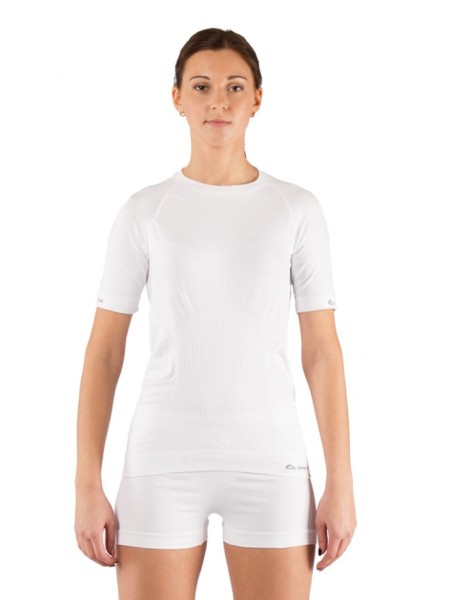 Уцененный товар Футболка женская Alba/ кор. рукав/ синтетика/ белый/ L-XL, Alba0101LXL(витрин.образец.без упаковки)