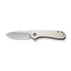 Складной нож CIVIVI Elementum D2 Steel Satin Finished Handle G10 Ivory