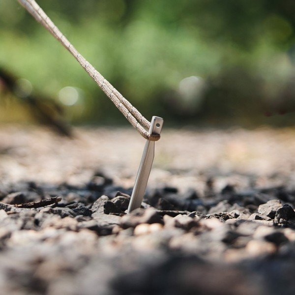 Колышки Naturehike CNK2300ZP016 алюминиевый Vобразный (8 шт.) серебряный, 6976023925030