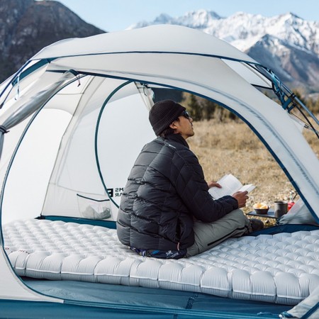 Палатка Naturehike Bealock CNK2350WS011 двухместная серая, 6976507661607