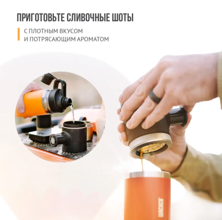 Уцененный товар Ручная портативная кофемашина WACACO Picopresso(Витрин. образец)