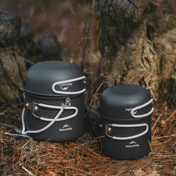 Набор посуды Naturehike 4 в1 NH18T018-G, серый, 6927595785515