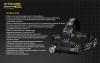 Уцененный товар Фонарь налобный  Nitecore HC33 Cree XPH35 HD(Полн. комплект. Состояние хорошее. Упаковка надорвана)