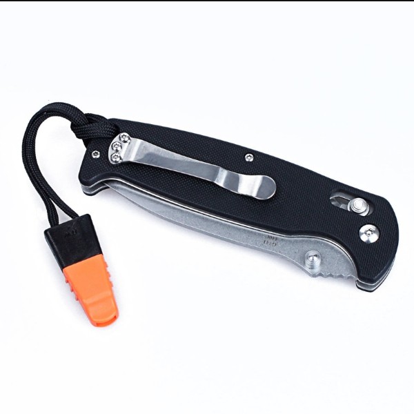 Нож Ganzo G7412-WS черный, G7412-BK-WS