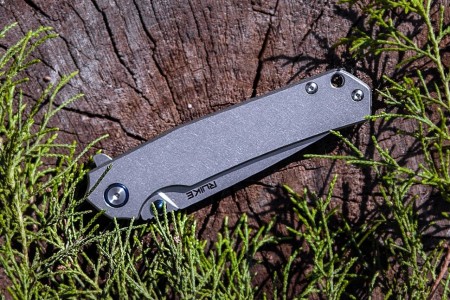 Нож Ruike P801 серебряно-синий, P801-SF