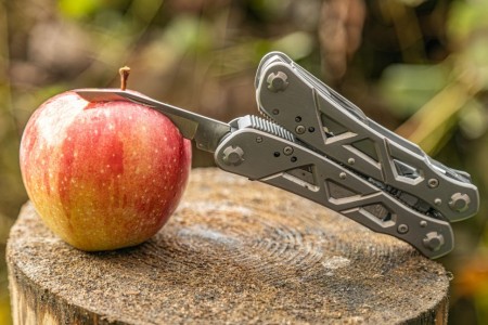 Мультитул Ganzo G112 (19 в 1) серебристый