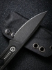 Нож CIVIVI Fixed Blade Circulus сталь 10Cr15CoMoV, рукоять из нержавеющей стали с каменной (Вскрытая, поврежден. упаковка)