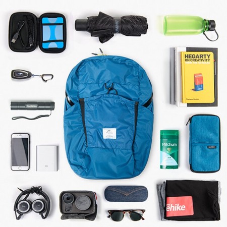 Рюкзак компактный Naturehike 22L NH17A017-B Ultra-Light синий