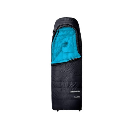 Спальный мешок Naturehike Cicada Wing CW700 CNK2450WS048 утиный пух черный M, 6927595788387