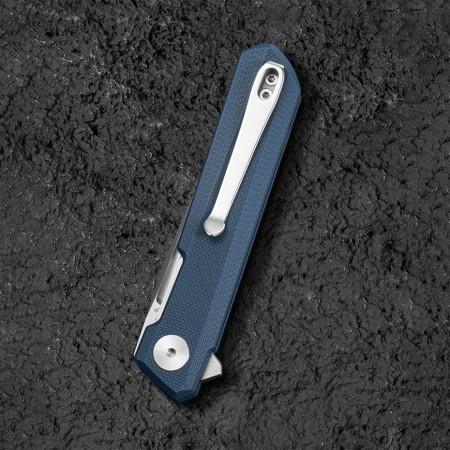 Нож Bestechman Mini Dundee сталь D2, рукоять G10 серая