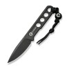 Нож CIVIVI Fixed Blade Circulus 10Cr15CoMoV Steel Black Stonewashed Handle Ostap Hel Design
