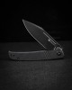 Складной нож SENCUT Brazoria D2 Steel Black Stonewashed Handle G10 Black