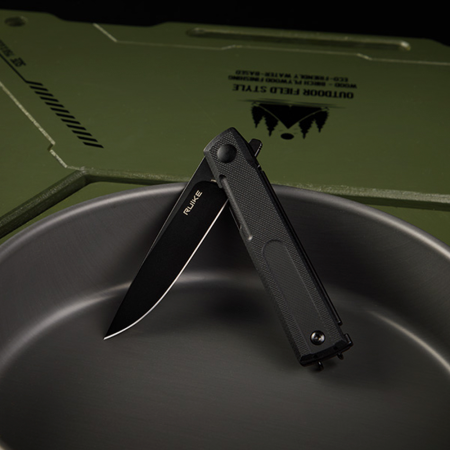Нож складной Ruike D712-B черный