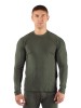 Футболка  мужская Atar/ дл. рукав/ шерсть 160/ зеленый