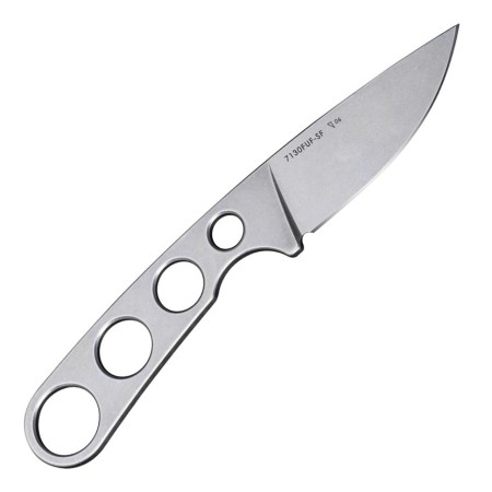 Нож с фиксированным лезвием Sanrenmu S601-SF серебристый