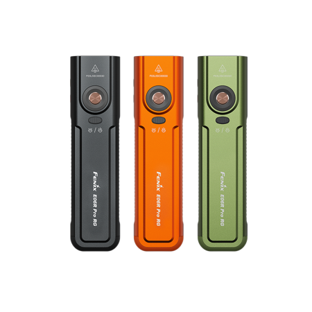 Фонарь Fenix многофункциональный E06R Pro RG черный 1600 люмен