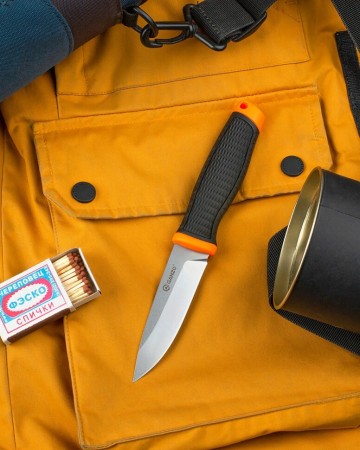 Нож Ganzo G806-GB черный/зеленый (Поврежденная упаковка.)