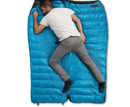 Мешок спальный  Naturehike CWZ400 NH19W400-Z с пуховым конвертом  М черный, 6927595765357