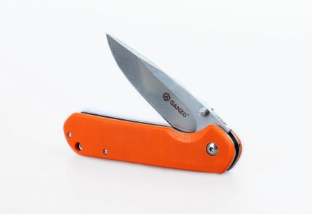 Нож Ganzo G6801 оранжевый, G6801-OR