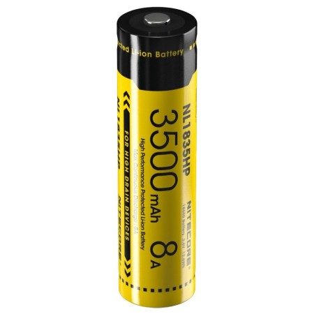 Уцененный товар Аккумулятор Nitecore NL1835HP 18650 3500mAh, 8A вскрытый,